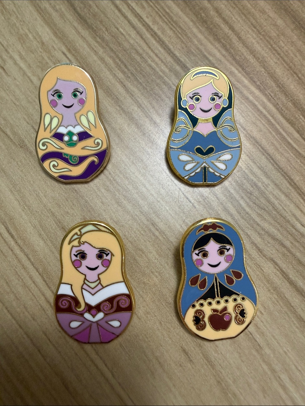 Disney Trading Pins.  Lot of 4 pins.